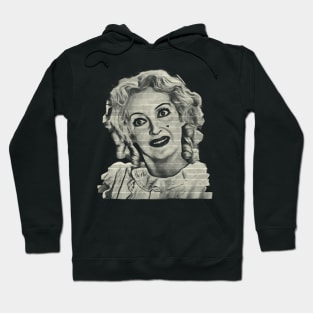 Bette Davis - Paper Tape Hoodie